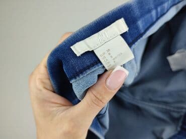 leginsy prazkowane hm: H&M, Legginsy Eleganckie damskie, rozmiar M — 5