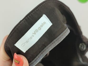 woskowane legginsy z wysokim stanem zara: Charles Vögele, Spodnie materiałowe damskie, rozmiar M — 4