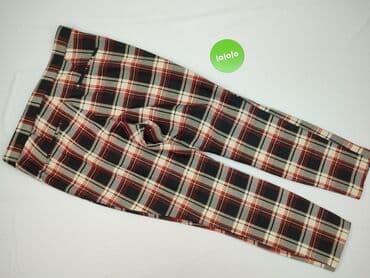 srebrny top h m: H&M, Spodnie materiałowe damskie, 2XL — 3