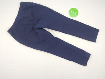 jeansy damskie podarte: Material trousers for women, size M (EU 38) — 3