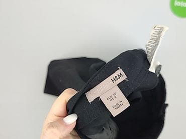 pull and bear mom fit jeans: H&M, Spodnie materiałowe damskie, rozmiar M — 5