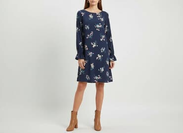 reserved sukienka denim: Sukienka damska, rozmiar S — 7