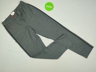 woskowane legginsy z wysokim stanem zara: Holly & Whyte, Material trousers for women, size S (EU 36) — 2
