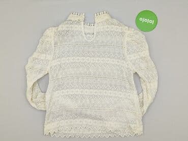 sweter piórkowy na drutach: Bershka, Bluzka damska, rozmiar S — 3