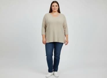 buty zimowe na szeroką stopę: Sweter damski, rozmiar 8XL — 6