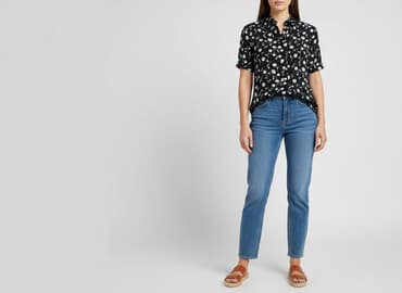 bluzki jedwabne wzorzyste: Worthington, Bluzka damska, L — 6