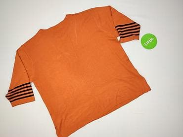 bordowy sweter: Sweter damski, rozmiar 2XL — 3