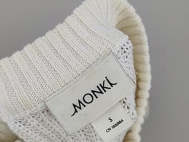 bialy polar: Monki, Sweter damski, rozmiar S — 5