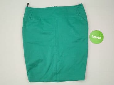 spódnica ołówkowa butelkowa zieleń: Spódnica damska, XL — 2