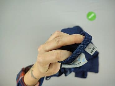 jeansowy kombinezon stradivarius: Blue Motion, Kombinezon damski, rozmiar L — 4