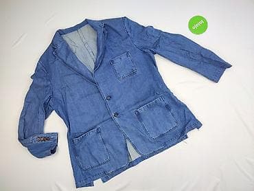 dżinsy: Denim, Marynarka damska, rozmiar 4XL — 2