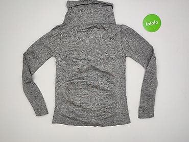 bluza szara: Bluza z kapturem damska, rozmiar M — 4
