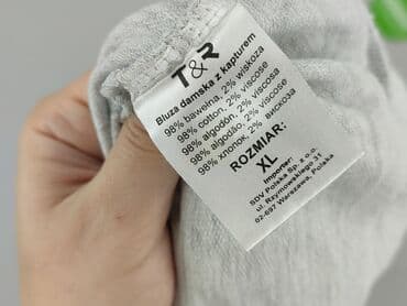 spodnice dresowe: Tom Rose, Bluza z kapturem damska, rozmiar XL — 5