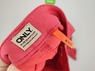 kurtki cocodrillo: ONLY, Spodnie materiałowe damskie, rozmiar M — 4