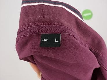 prada bluzy: 4F, Koszulka polo dla mężczyzn, rozmiar L — 4