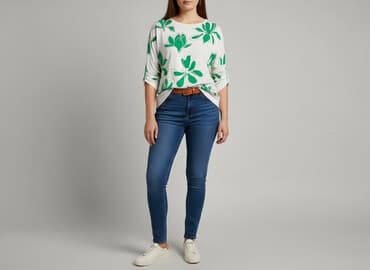 bluzka damska z długim rękawem: Жіноча блуза, розмір XL — 1