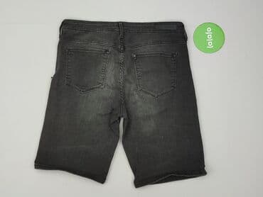 szorty z wysokim stanem czarne: H&M, Szorty damskie, rozmiar M — 3