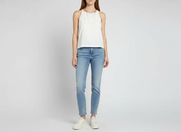 bluzki dla kobiet z dużym biustem: Hennes Collection, Top damski, rozmiar L — 6