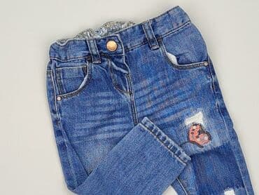 Denim pants, Next, 9-12 months, condition - Very good
