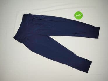 spodnie dresowe z lampasem: Spodnie materiałowe damskie, rozmiar L — 2