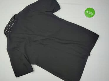 czarne bluzki w biale grochy: C&A, Bluzka damska, rozmiar XL — 3