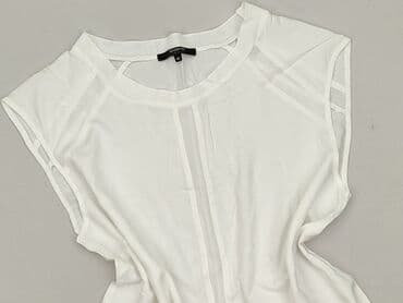 biała bluzka z krótkim rękawem reserved: Reserved, Bluzka damska, rozmiar L — 2