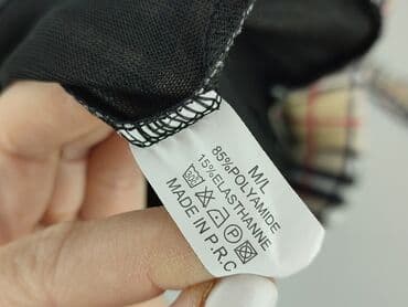 klapki p: Spodnie materiałowe damskie, rozmiar M — 4