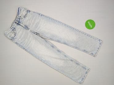 spodenki dla 12 latki: Spodnie jeansowe, H&M, 11 lat, 146, stan - Bardzo dobry — 2
