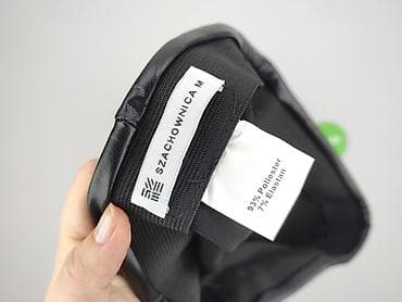 Legginsy: SZACHOWNICA, Legginsy Ze skóry ekologicznej damskie, rozmiar M — 4