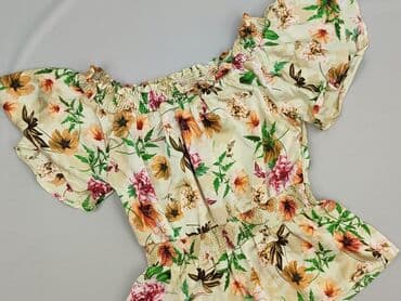 bluzki hiszpanki w kwiaty: Bluzka damska, rozmiar S — 1