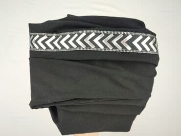 krótkie legginsy w prążki: Legginsy Sportowe damskie, rozmiar S — 5