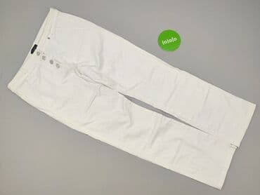 Trousers: Zaffiri, Material trousers for women, size S — 2