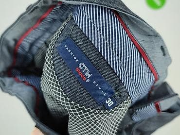 fox: Męskie spodnie CTM Moda – model Fashion Style - Rozmiar: 30 (talia wg — 4
