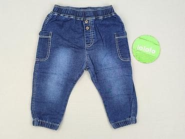 jeansy born2be: Spodnie jeansowe, 9-12 miesięcy, stan - Idealny — 2