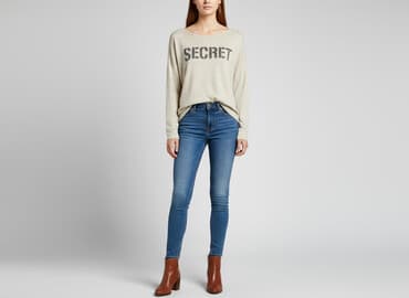 forever 21 sweter: Infinity, Sweter damski, rozmiar S — 6