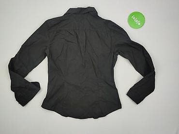 czarne bluzki basic: H&M, Koszula damska, rozmiar M — 3