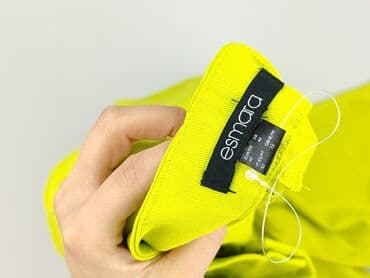 bluzka żółta w czarne paski: Esmara, Spodnie materiałowe damskie, rozmiar L — 4