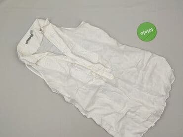 białą bluzka z długim rękawem zara: Zara, Bluzka damska, rozmiar L — 3