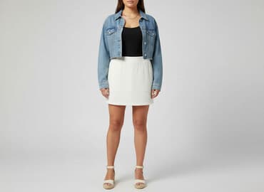 jeansowe spódniczka sinsay: Sinsay, Spódnica damska, rozmiar XL — 6