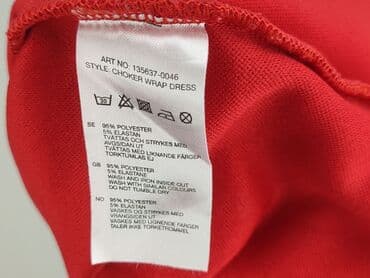 czerwone długie sukienki: Sukienka damska, rozmiar M — 5
