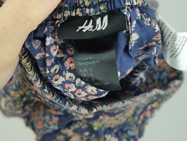 spódnice rozkloszowane granatowa: H&M, Spódnica damska, rozmiar S — 6