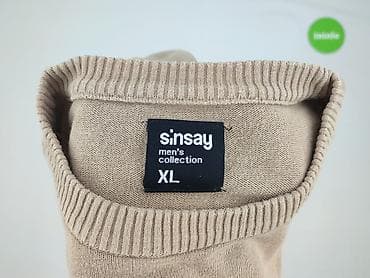 jula skarpety cat: Sinsay, Sweter dla mężczyzn, rozmiar XL — 4