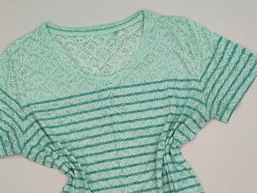 bluzka żółta w czarne paski: Bluzka damska, rozmiar XL — 1