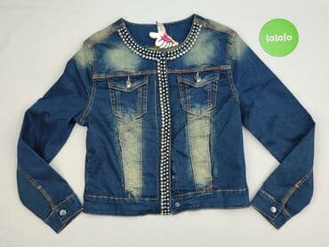 kurtka jeansowa z kożuszkiem damska: Kurtka jeansowa damska, rozmiar XL — 2