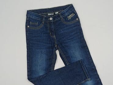 łaty na spodnie do prasowania: Spodnie jeansowe, Pepperts!, 9 lat, 128/134, stan - Idealny — 1
