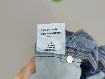 spodnie dżinsy z dziurami: Jeansy damskie, rozmiar XS — 6