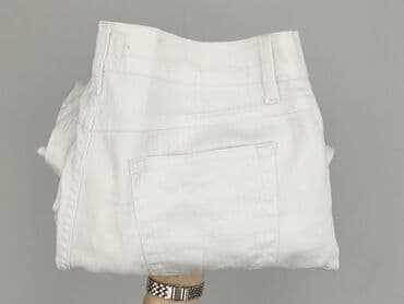 biale szerokie jeansy: Per Una, Jeansy damskie, rozmiar M — 6