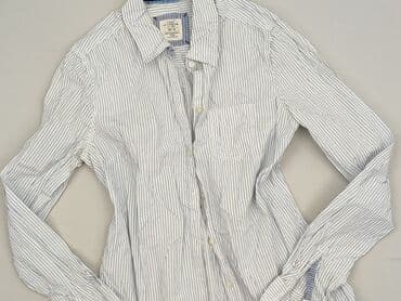 koszula damska w niebieskie paski: H&M, Women`s shirt, size S — 2