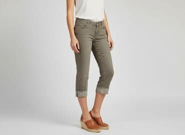 kapcie kapitan bomba: Spodnie 3/4 damskie, rozmiar M — 7