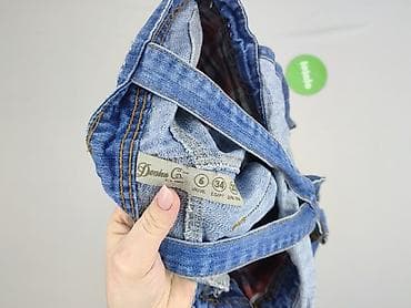 dżinsy cargo: Denim Co, Ogrodniczki damskie, rozmiar XS — 4